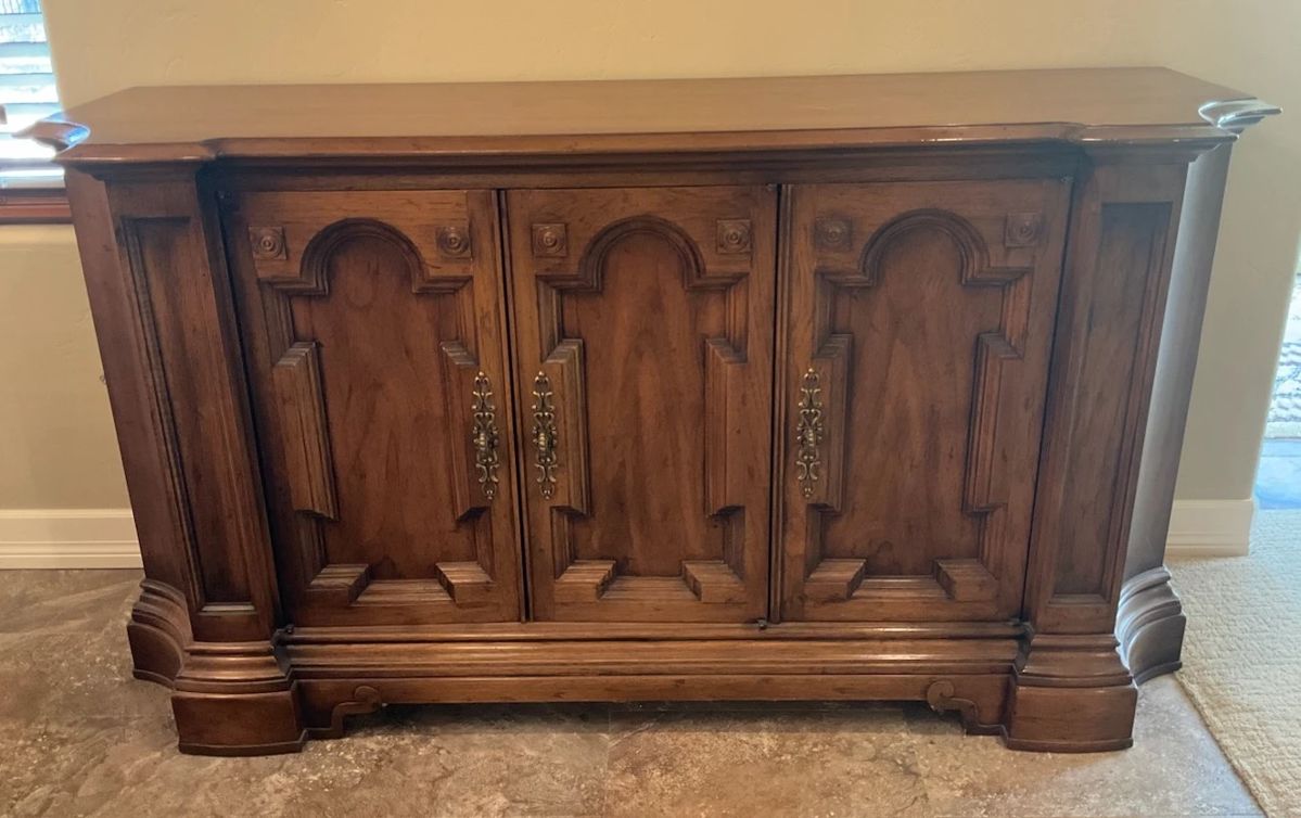 001 Drexel Wood Buffet