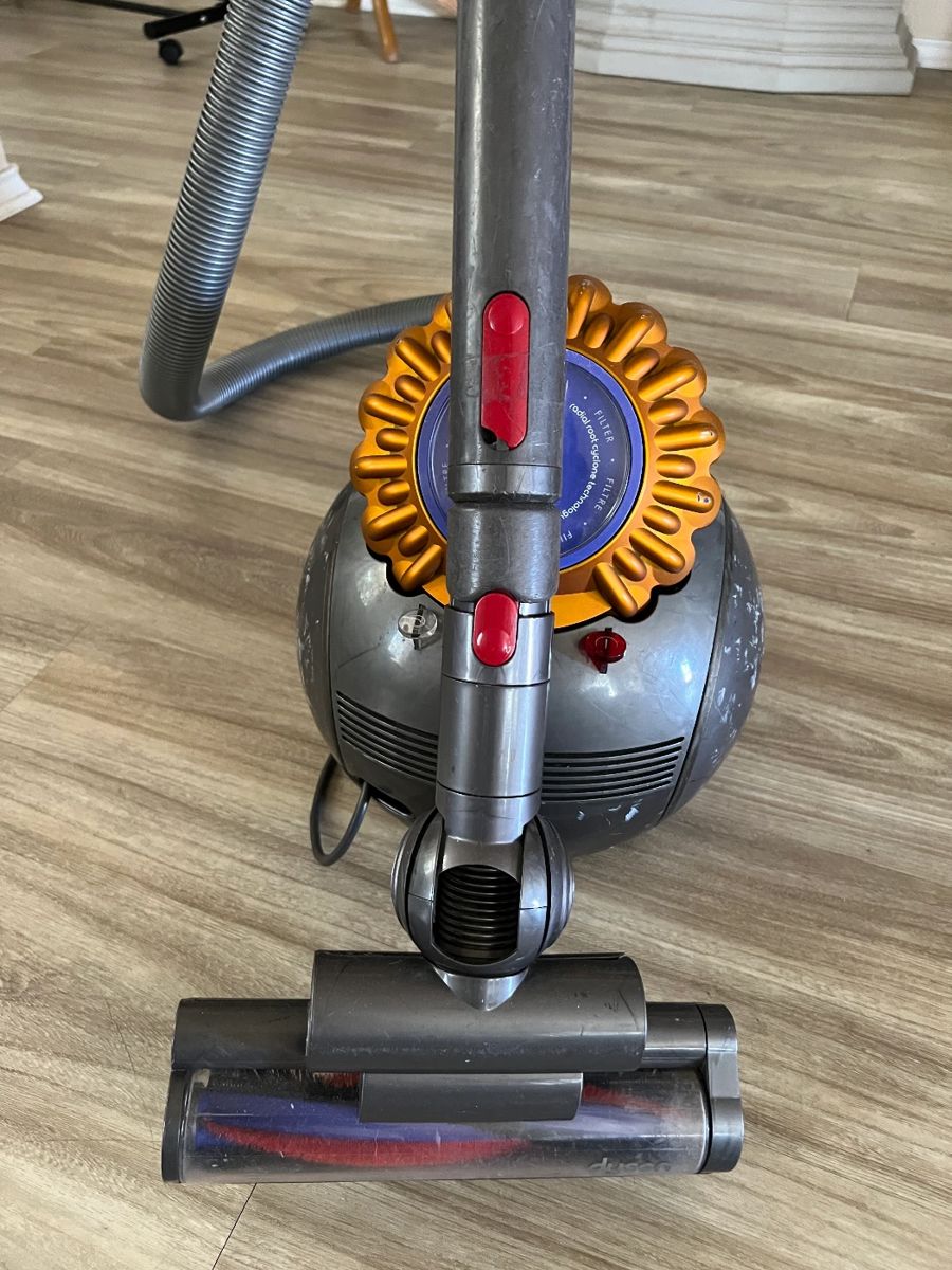 Dyson Big Ball Multi Floor Canister Vacuum - Yellow / Iron - Used  $165 (MSRP $340)