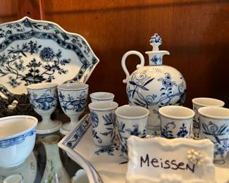 Meissen Saki Set