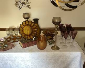 Beautiful Glassware- Indiana Carnival Glass