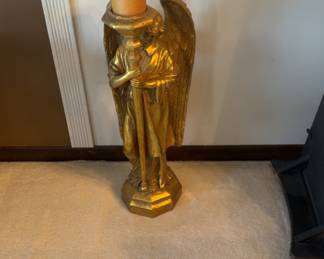 Lg Angel Candleholder