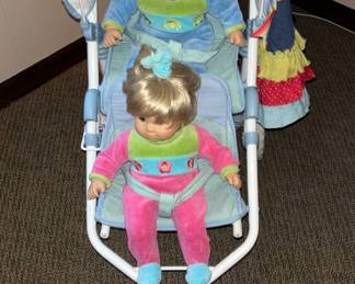 Bitty Baby Twins- Backpack and Stroller