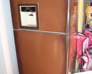 GE refrigerator-freezer.