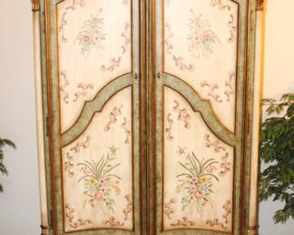 BUY IT NOW! $195.00. Painted Wardrobe                         48" W x 23" D x 86" H.