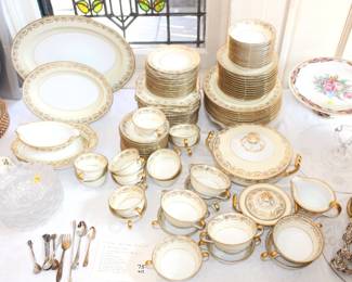 China and glassware.
