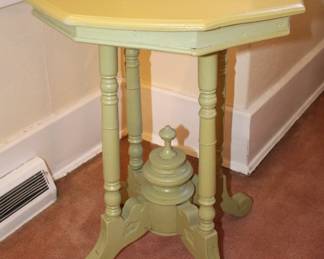 Painted antique table.