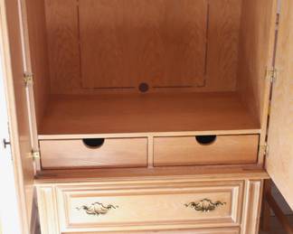 Wynwood cabinet.  41" W x 23" D x 62" H.
