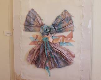Framed art by Susan English Starr.