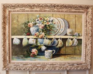 Lovely painting by C. Rosemary.