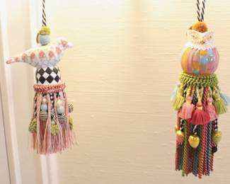 Mackenzie Childs tassels.  