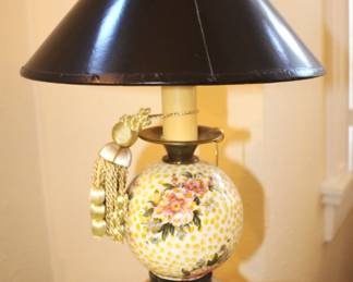 Mackenzie Childs lamp.