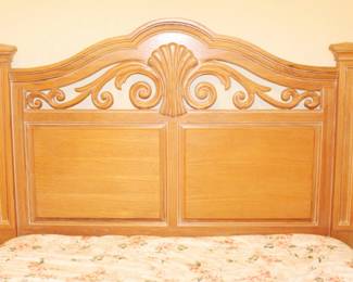 BUY IT NOW! $150.00. Wooden queen-size bed.    Headboard & footboard & frame. (Priced separately from Tempur-Pedic Mattress)