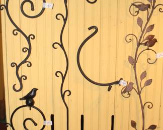 Garden hangers.