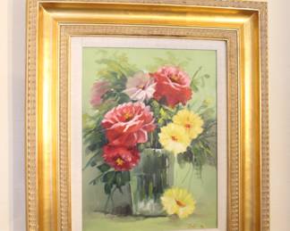 We have a large amount of wall art.
