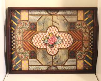 Mackenzie Childs tray.