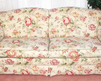 BUY IT NOW! $250.00. Custom Floral Sofa. 84" W.