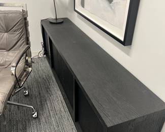 4 panel media console $900
