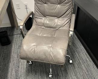 Rossi leather desk chair 
Buy Now Price $675.00
Four chairs for sale
Retail price $2,446