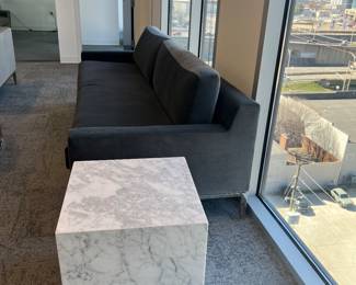 Marble Plinth 19.75” cube side table 
Price $595.00
Retail 1,326
