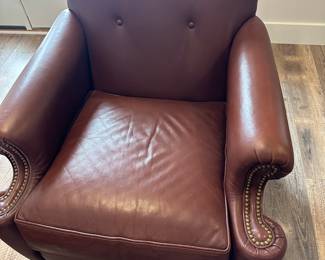 Stickley leather chair