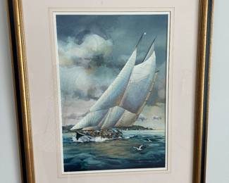 "Under Full Sail" by Donald A. Mosher