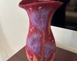 Wool vase