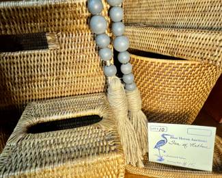 Lot 10: 7 Piece Rattan Set 