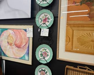 Lot 55: CHOICE of two pairs of Spode Copeland Plates