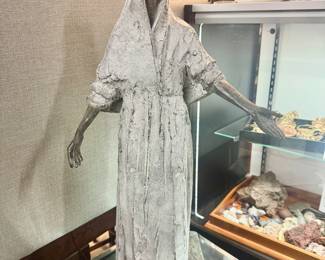 Lot 123: Signed Bronze Statue 