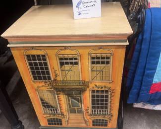 Lot 105: Painted Cabinet