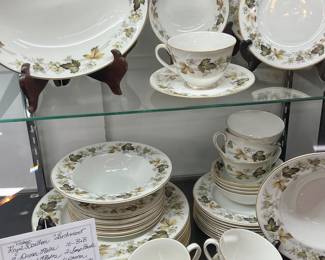 Lot 41: Vintage Royal Doulton “Larchmont” Fine China Set