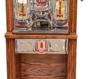 Lot 112 - O.D. Jennings Prospector $1 Console Slot Machine