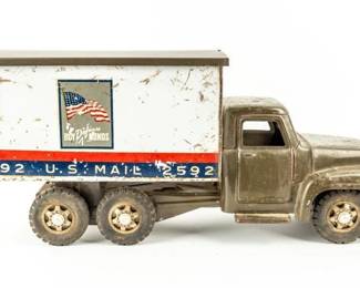 Lot 102 - Vintage 1950s Buddy L U.S. Mail Truck Toy