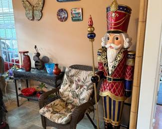 6’ led lighted nutcracker 