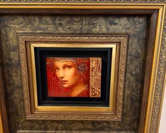 Rare art by Csaba Markus named "Bella Simone".