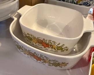 Vintage corningware