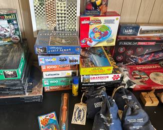 Vintage Puzzles and games!