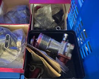 Close Up of the RC Planes Engines! NEARLY ALL IN THEIR ORIGINAL BOXES AND MINT UNUSED!