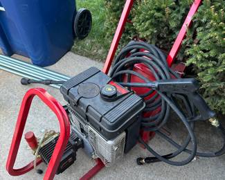 We have a MINT CONDITION - RUNS PERFECTLY - NORTH STAR POWER WASHER WITH A BRIGGS AND STRATTON ENGINE!