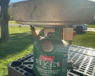 Great old vintage Coleman burner!