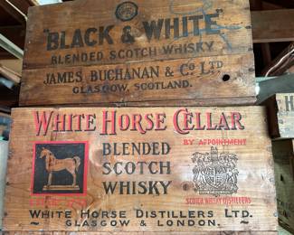 More great old crates! AND TOMORROW There will be even MORE!