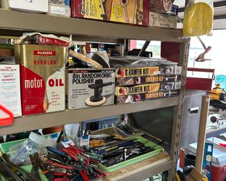 Tons of vintage items never used