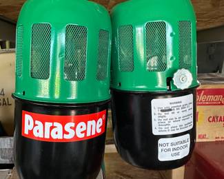 Love this! It’s a pair of Parasene Parrafin Wax Heaters! MINT! Never used!