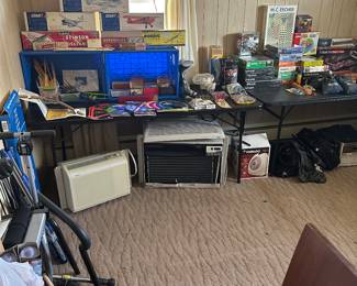 The back bedroom is filled with office supplies, toys/puzzles, RC Engines and Props, and MUCH MORE!