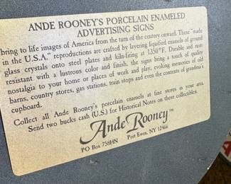 From the Andy Rooney collection