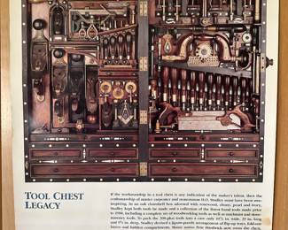 Beautiful TOOL CHEST LEGACY Poster! - ROLLED AND IN its ORIGINAL MAILING TUBE! I truly do not believe these were EVERY out of their tube!