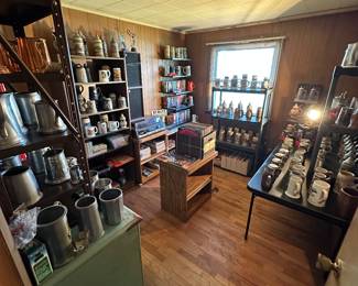 This room is where the really high end Steins are, VHS, DVD, Albums and Magazines!