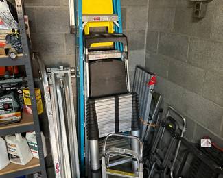 There is terrific, high-end items here, a telescoping ladder, and more all that Estate Sale price prices