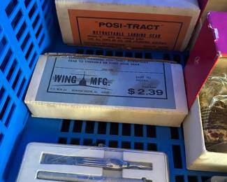 Close Up of the RC Planes Accessoires!! NEARLY ALL IN THEIR ORIGINAL BOXES AND MINT UNUSED!