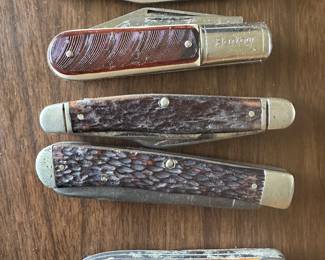 A quintet of vintage pocket knives!